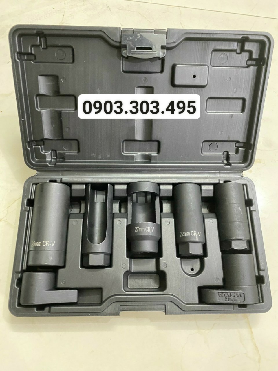 bộ tuýp tháo cảm biến oxy 7 chi tiết