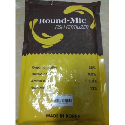 Phân bón hữu cơ sinh học ROUND MIC - gói 1 kg