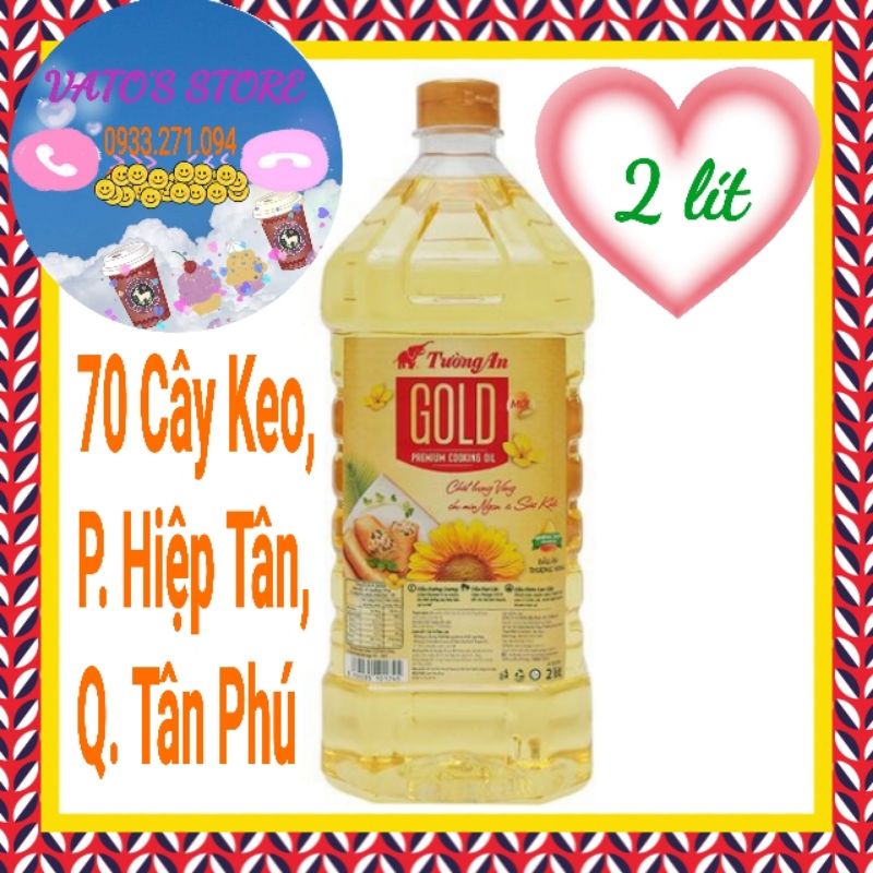 BÁO GIÁ DẦU COOKING THƯỢNG HẠNG TƯỜNG AN GOLD CHAI 5 LÍT | Shopee Lazada Sendo Tiki mới nhất 32 Dầu ăn cao cấp Tường An Gold chai 2L - Dầu ăn thực vật cao cấp Tường An Gold can 2 lít