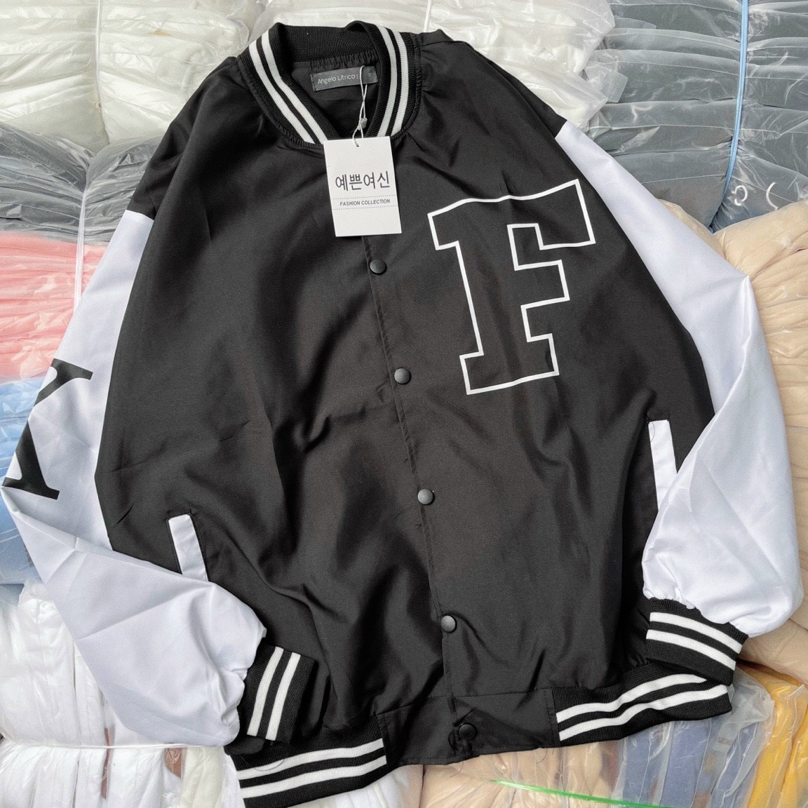 [25-27.4 Hoàn tiền 15%] ÁO KHOÁC DÙ  BOMBER NAM NỮ  IN CHỮ SIÊU NGẦU - WIN SHOPP - TP
