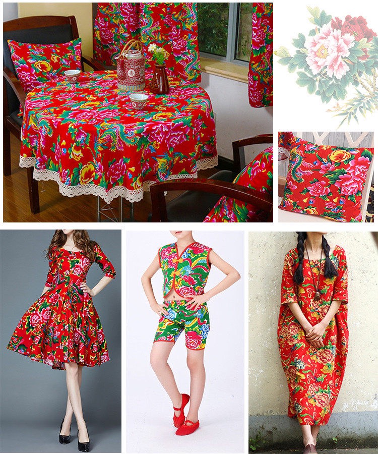 Vải chăn con công đơn trang trí, vintage, decor tết, trải bàn vải liền khổ 1,6m may quần áo làm phông nền chụp ảnh - G5 shop