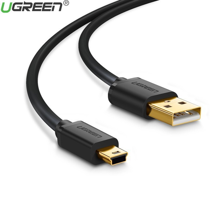 Ugreen 10385- cáp mini usb to usb 2.0 dài 1,5m - hàng chính hãng