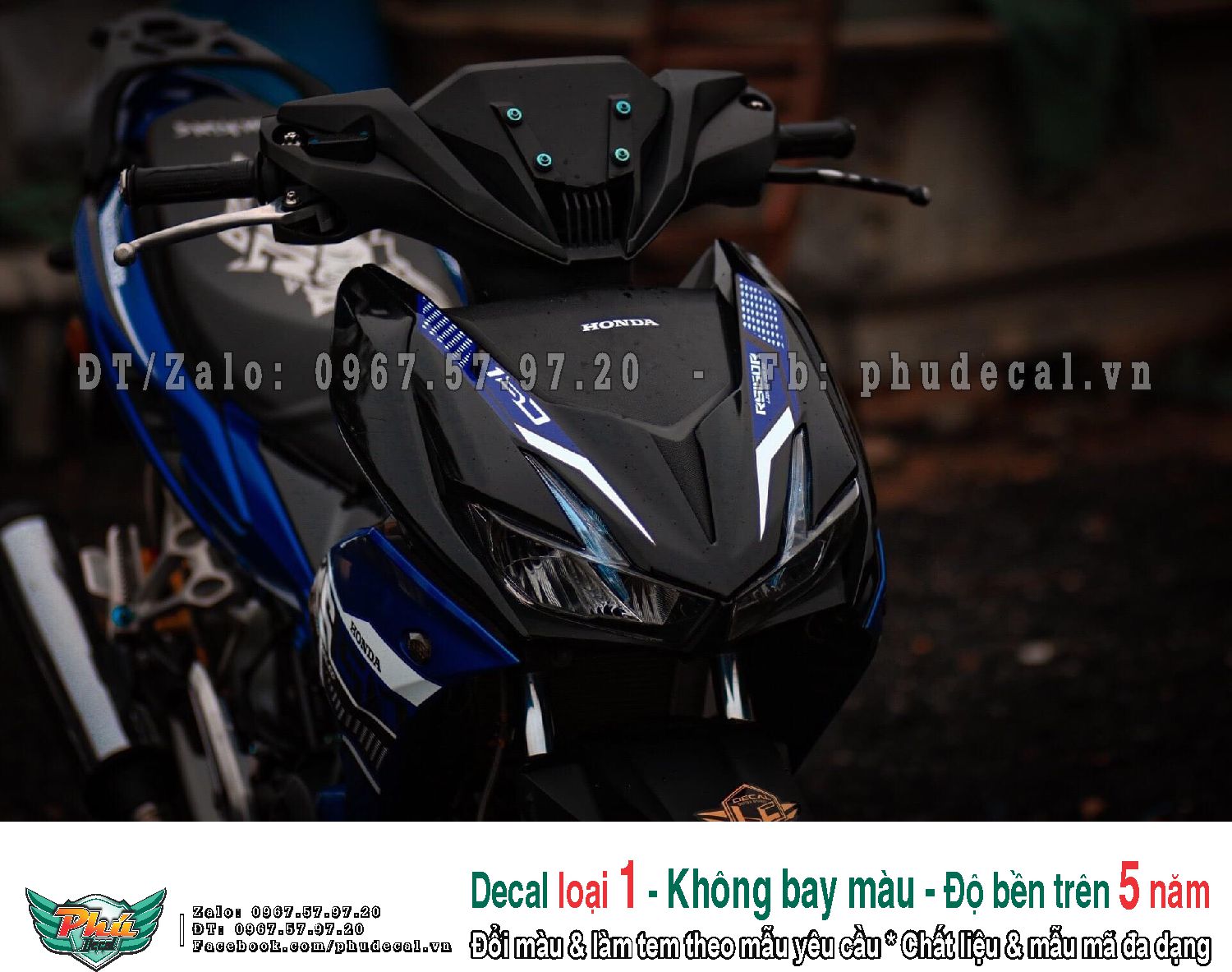 Tem rời Winner X Rs Xanh đen (b)