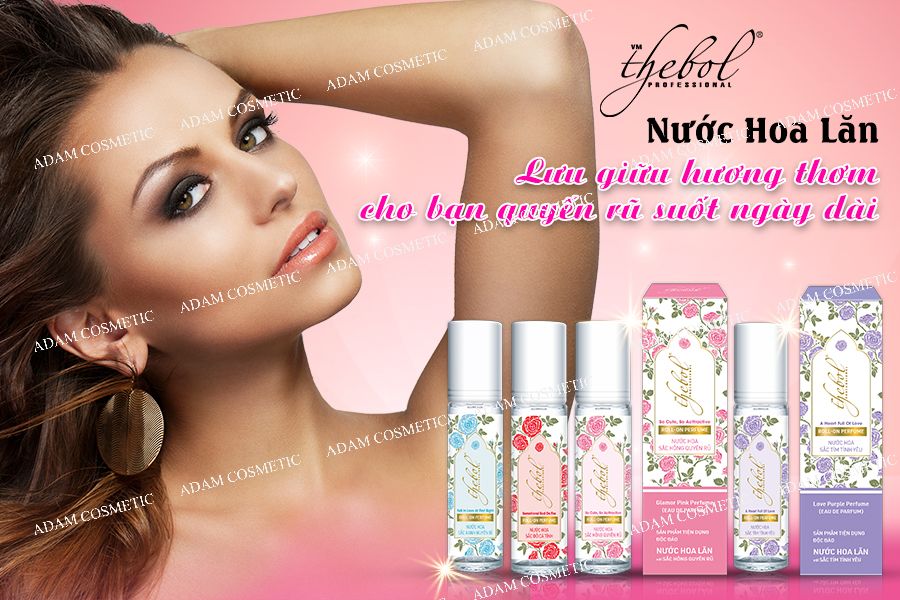 Nước hoa lăn Sắc Đỏ Cá Tính Thebol 8ml