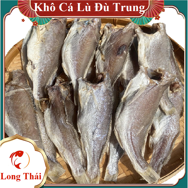 1 kg KHÔ CÁ DÙ LOẠI TRUNG TỰ NHIÊN  MINH TRIẾT CÀ MAU - Long Thái