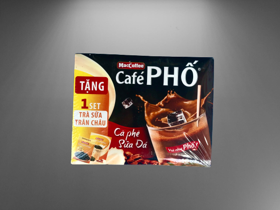 CAFE PHỐ SỮA ĐÁ Hộp 10 gói x 24g