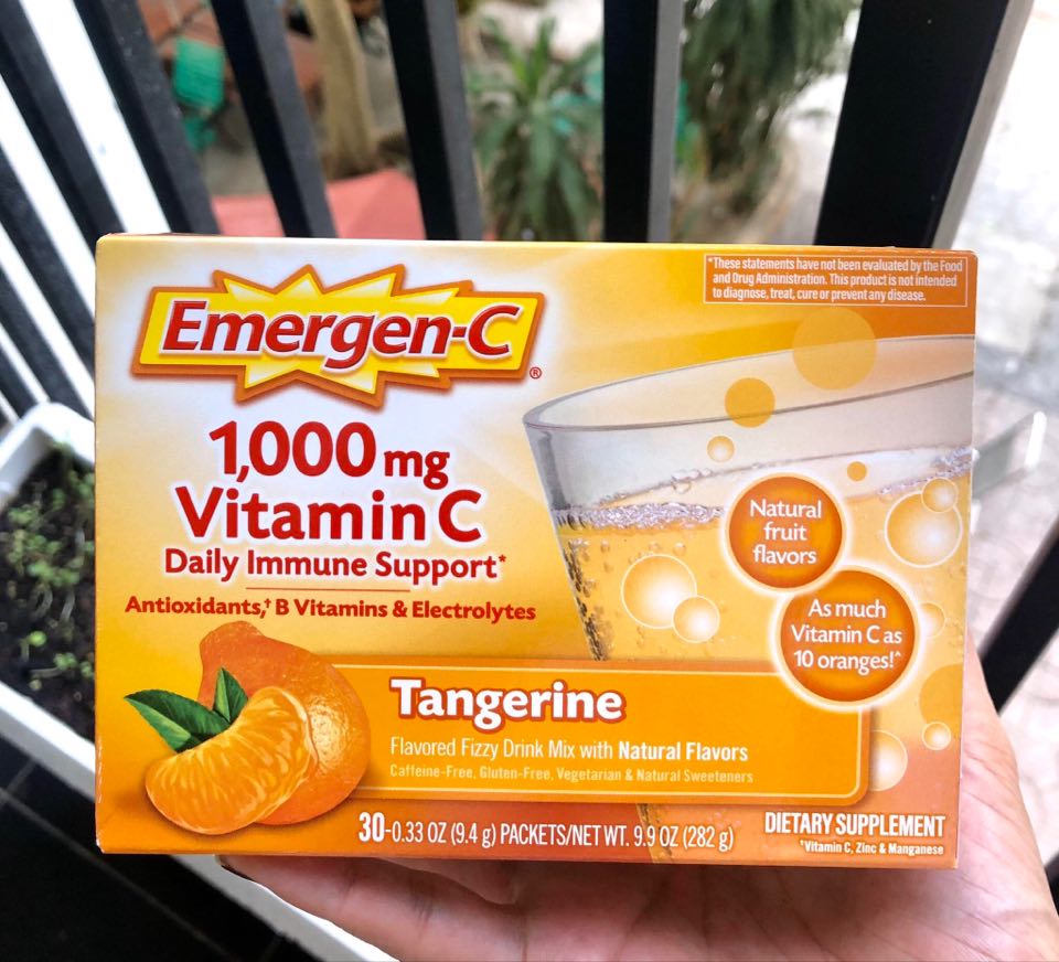 Bột vitamin C hoà tan Emergen-C 1000mg