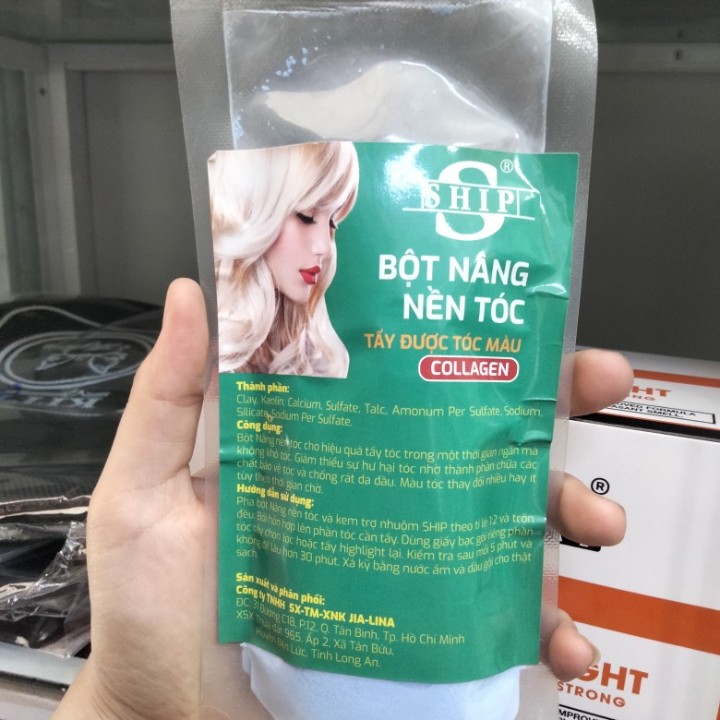 Bột tẩy tóc nâng nền tóc