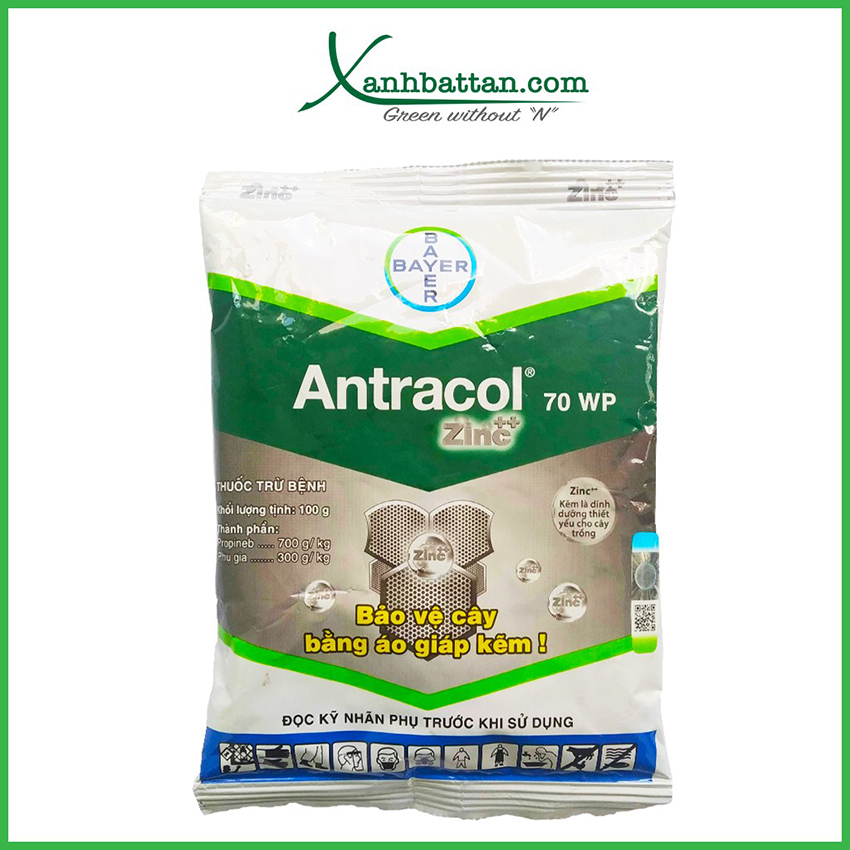 Chế Phẩm Trừ Nấm Bệnh Antracol Gói 100 Gram