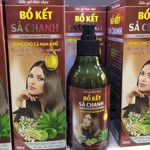 dầu gội chanh sả