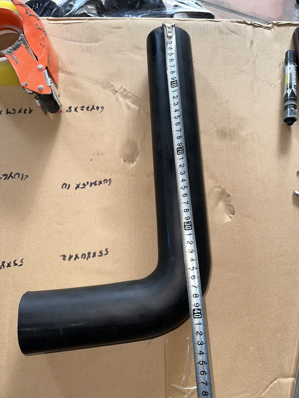 Cút nước ô tô phi 45 50 55 60 70 cao su đen