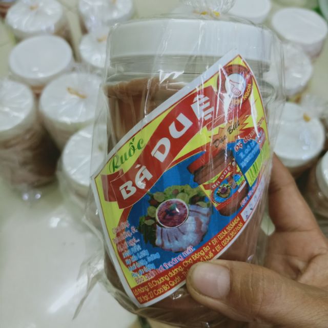 Mắm ruốc cao cấp ăn liền bà duệ 500gr đặc sản huế