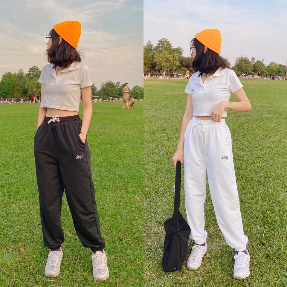 Quần spun Chất da cá dày w21
