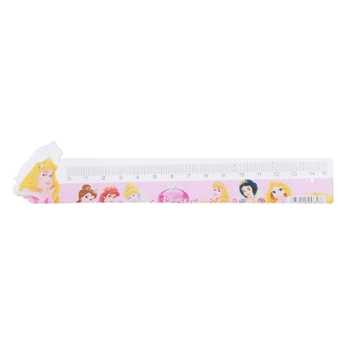 Thước Nhựa Trong 15cm Hình Công Chúa