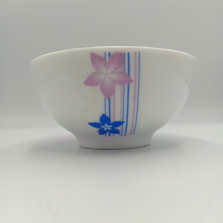 Bộ 10 chén Cơm Hải Dương Đường Kính 11,5 cm Họa Tiết Đẹp