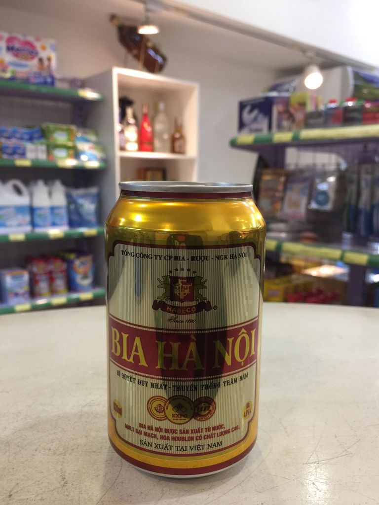 1 lon Bia hà nội
