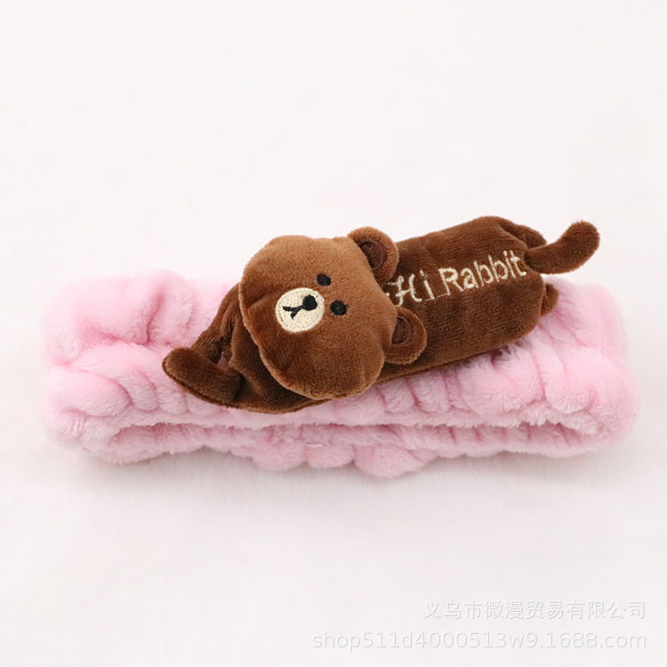 Băng đô makeup hình gấu style Hàn Quốc so cute
