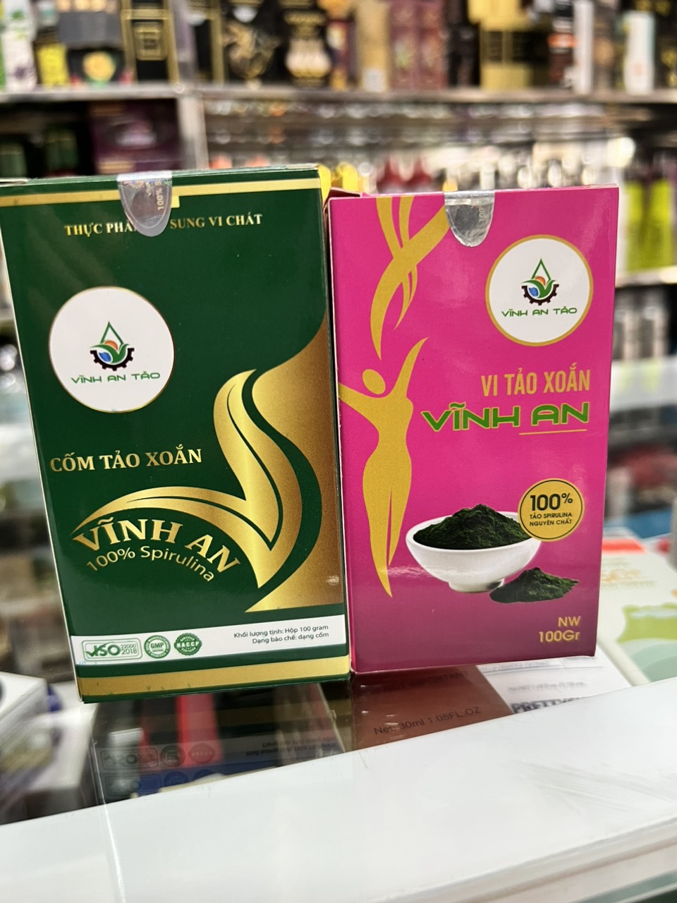 Cốm tảo xoắn Vĩnh An cao cấp 100g