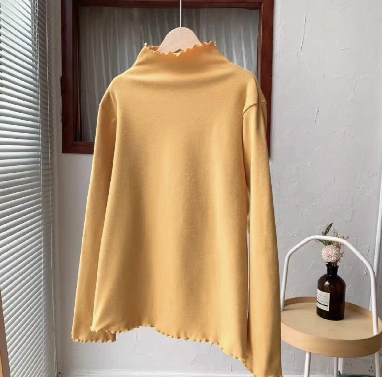MS355 Áo thun giữ nhiệt viền sóng siêu mềm mịn