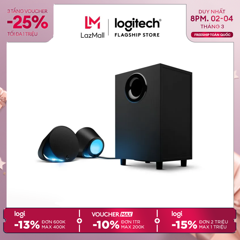 Loa chơi game máy tính Logitech G560 LIGHTSYNC