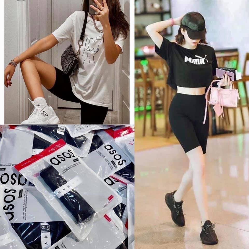 Quần Legging Lửng Nâng Mông