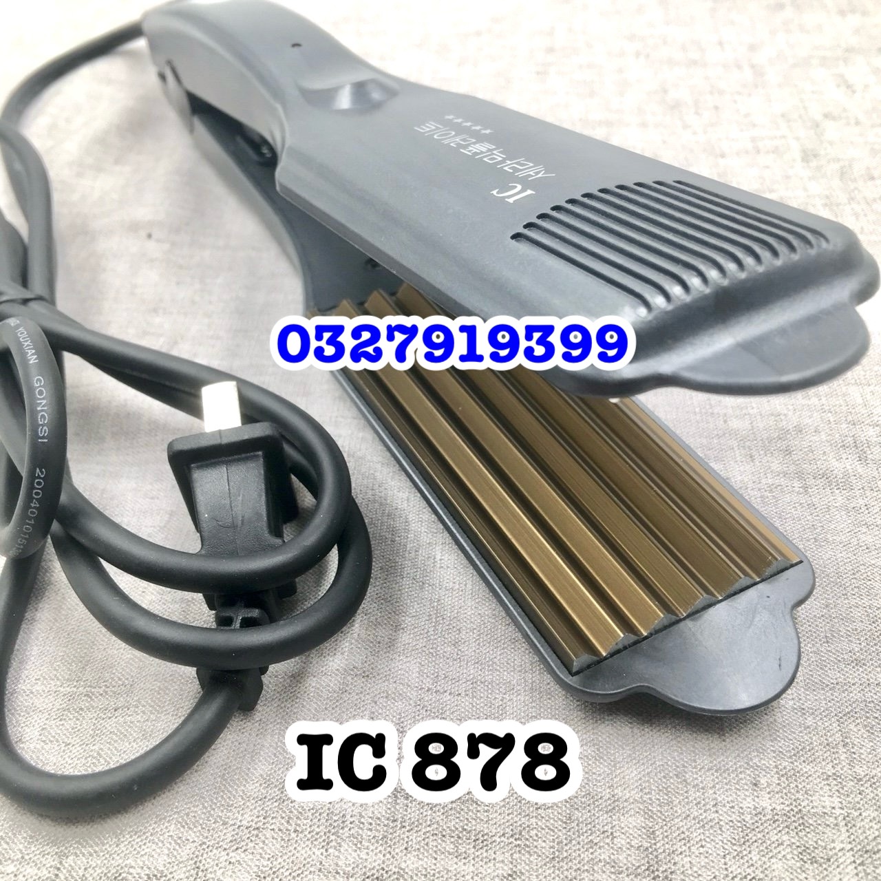 Máy bấm tóc , dập xù bản lớn HQ IC878