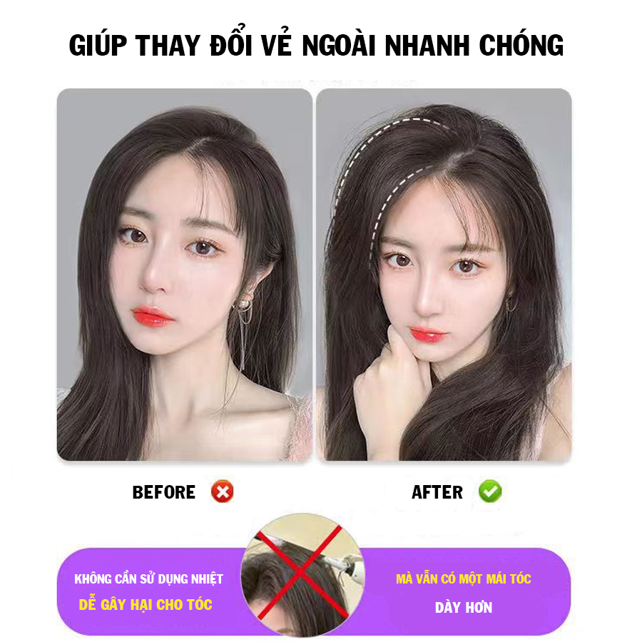TÓC KẸP PHÍM PHỒNG CHÂN TÓC SIÊU HOT