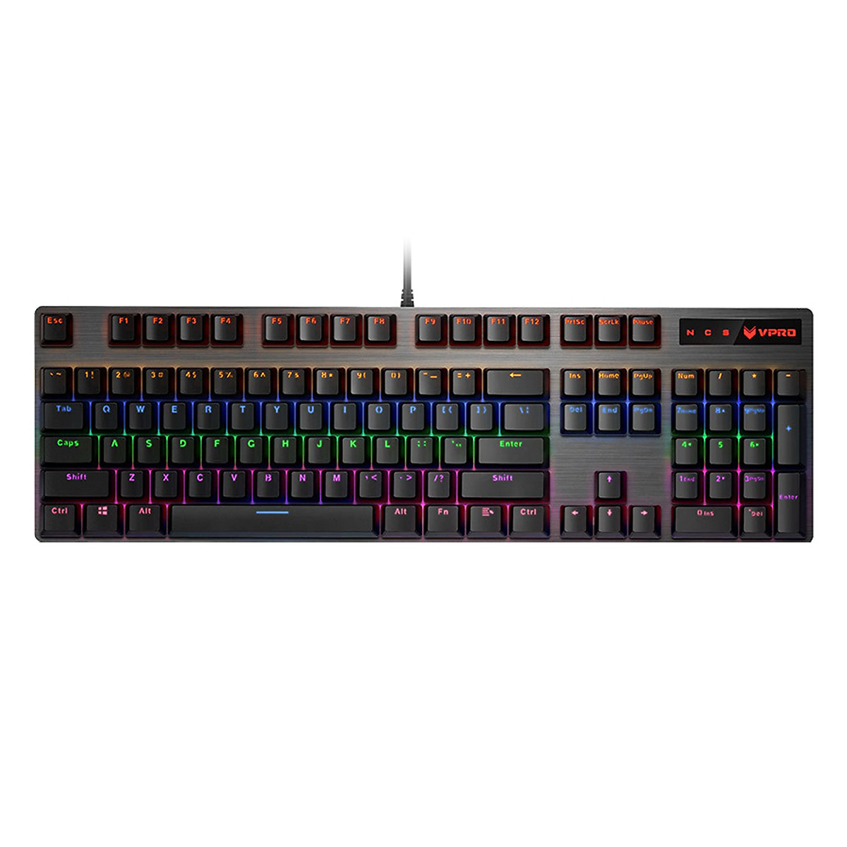 Bàn phím cơ Rapoo V500 Pro Black (Blue Switch) _17723
