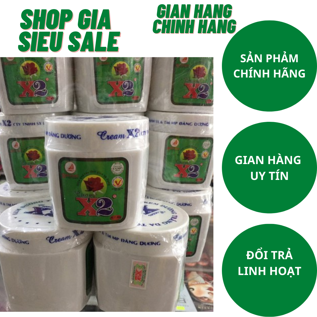 Kem dưỡng trắng da toàn thân x2 80g