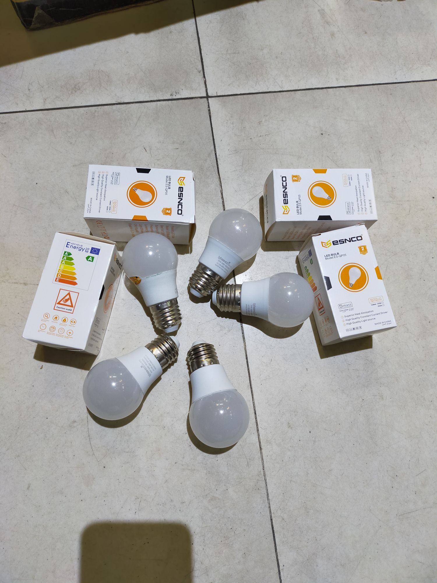 Bóng led búp 5w đui e27 phổ thông