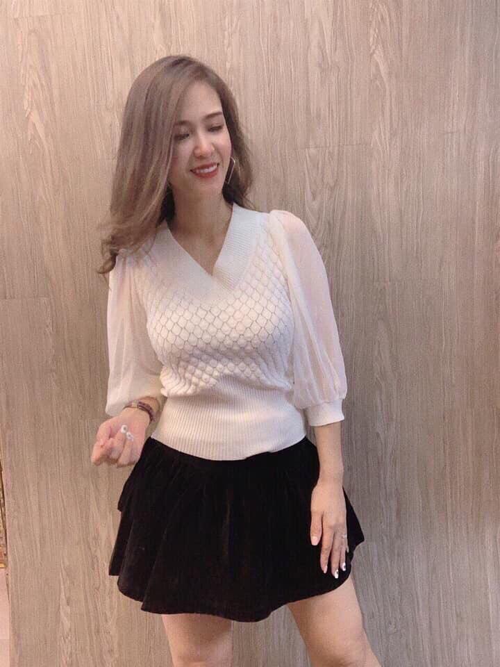 Aó len tay lỡ nhập khẩu cao cấp