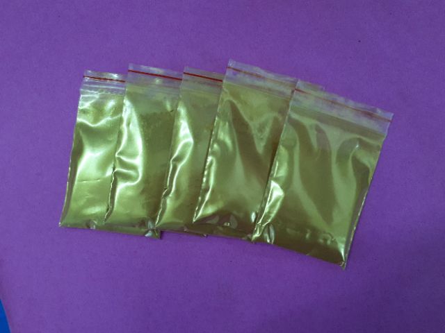 Bột Nhũ Vàng/Nhũ Bạc Slime