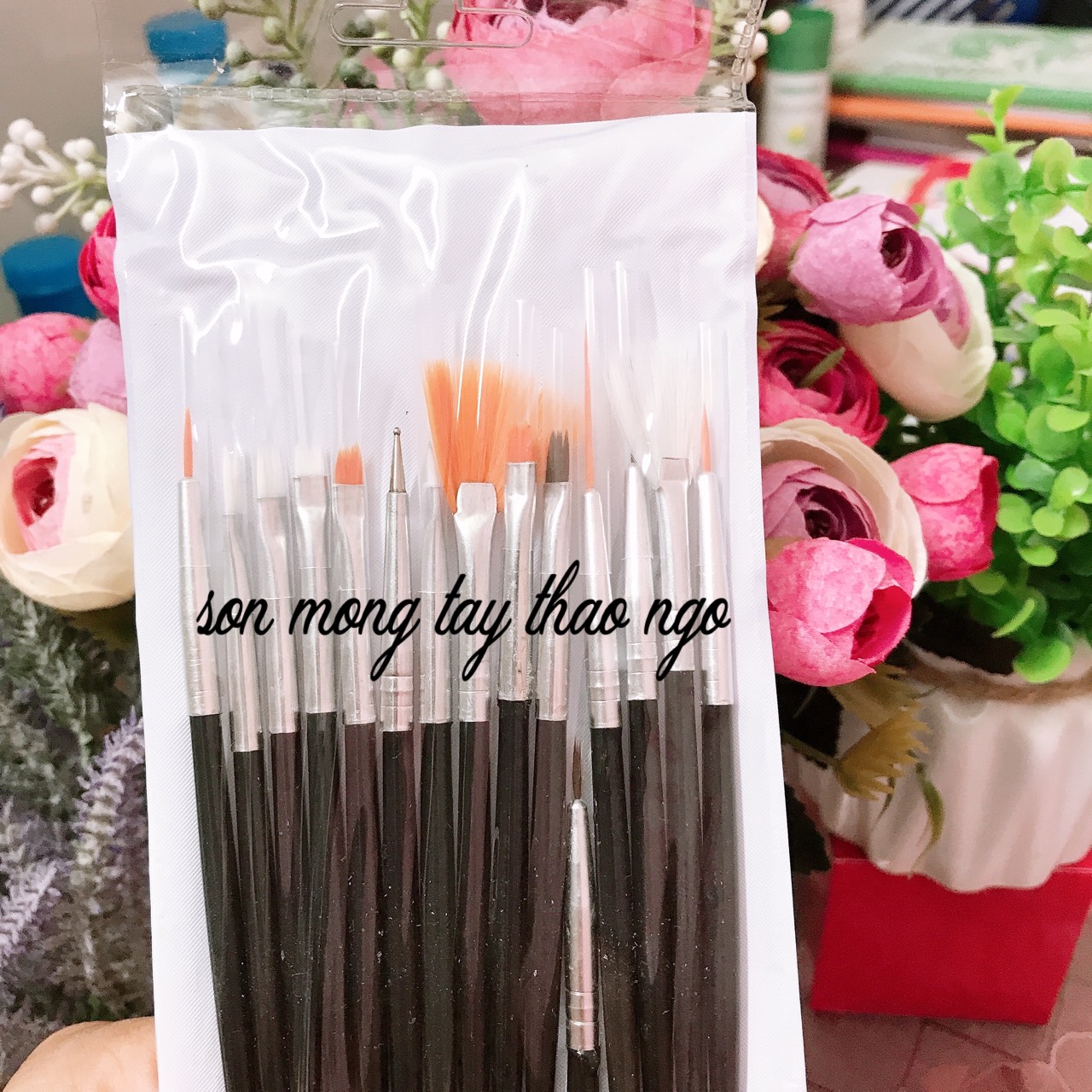 Bộ cọ vẽ móng nghệ thuật dành cho NAIL