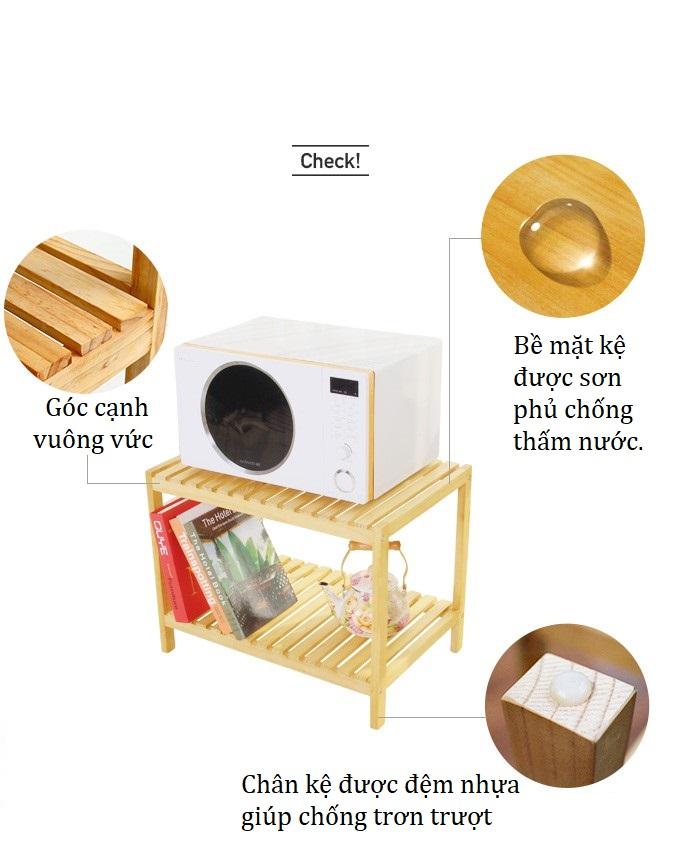 [HCM]Kệ Đa Năng  Lò Vi Sóng 2 Tầng