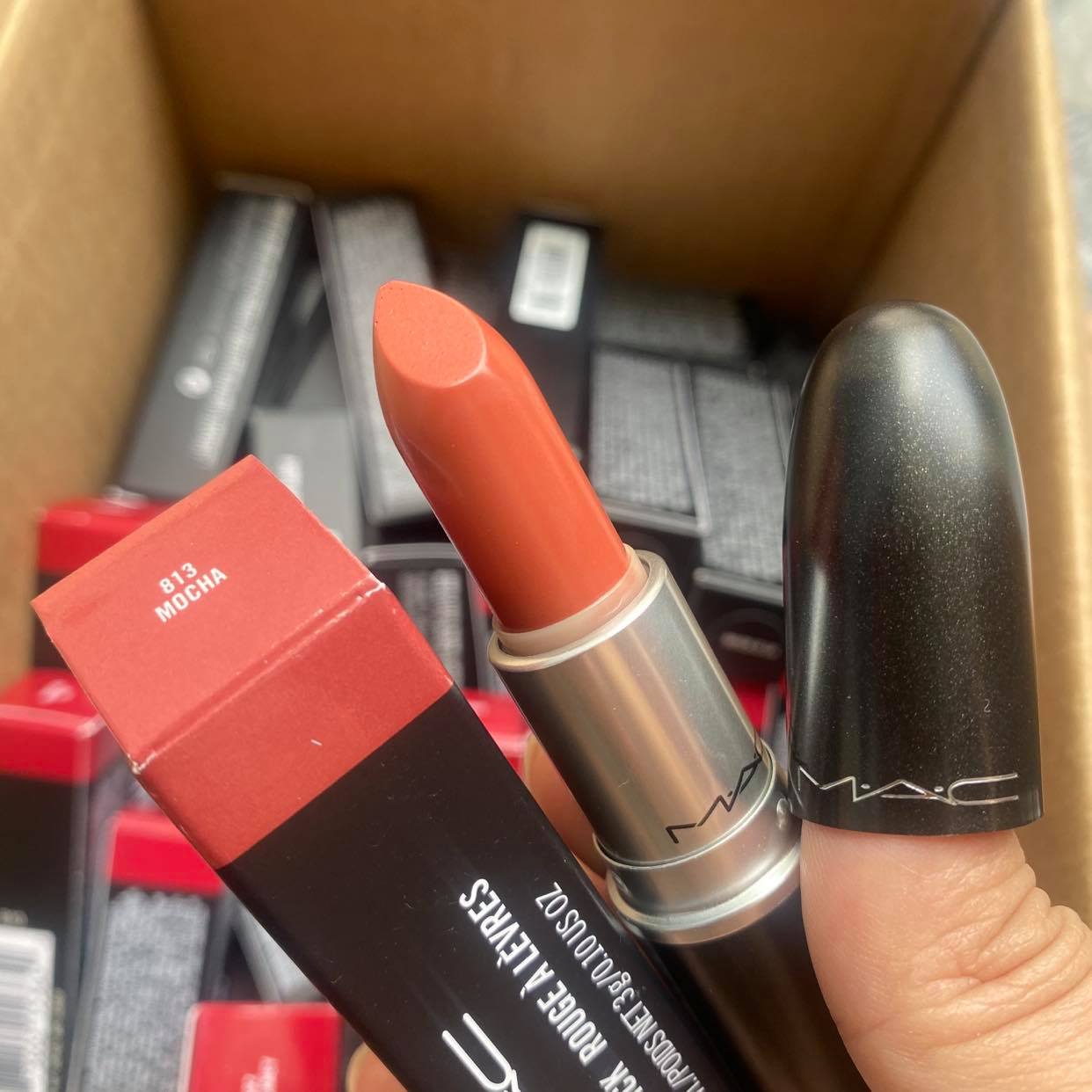 [HCM]Son Mac Mocha 813 màu cam đất