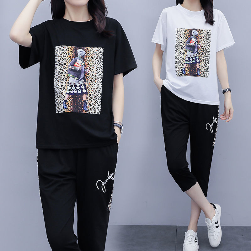 Set Bộ Quần Lửng Áo Phông Thời Trang