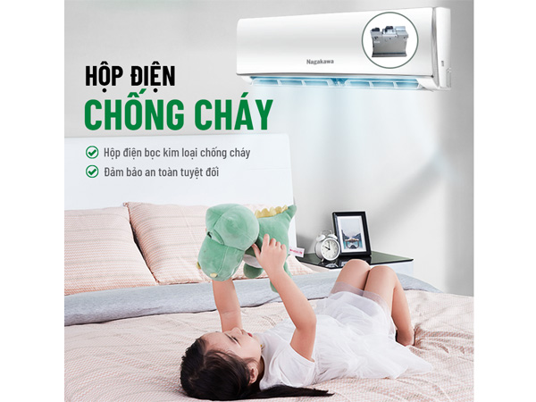 [TRẢ GÓP 0%] Điều Hòa Nagakawa 9000Btu 1 Chiều NS-C09R2T30 Mới 2023 (Giá áp dụng giao NỘI THÀNH HN, HCM& các tỉnh liên hệ shop)