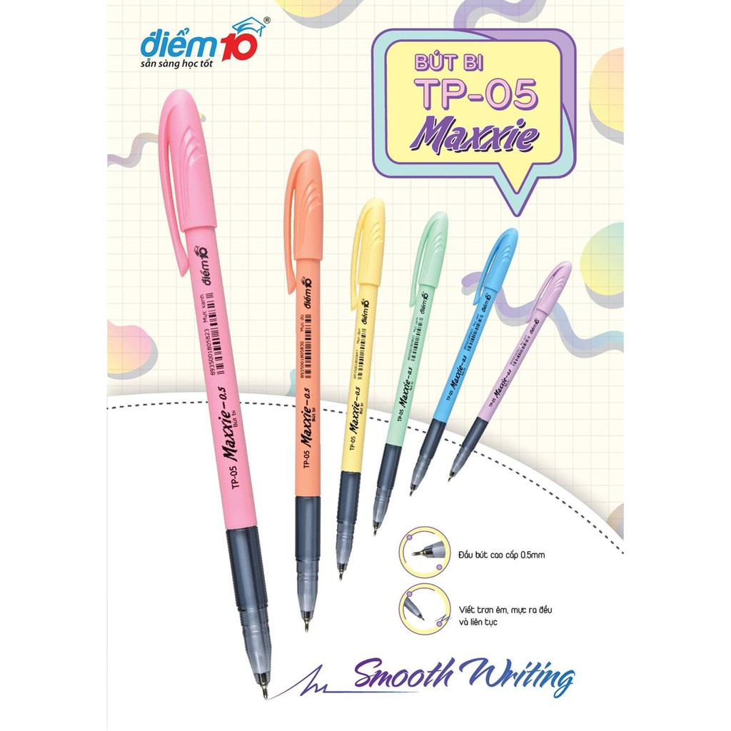 Hộp 20 cây bút bi tp-05