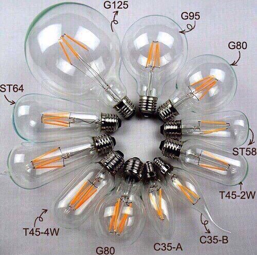 Đèn LED Trang Trí Edison G125 4W