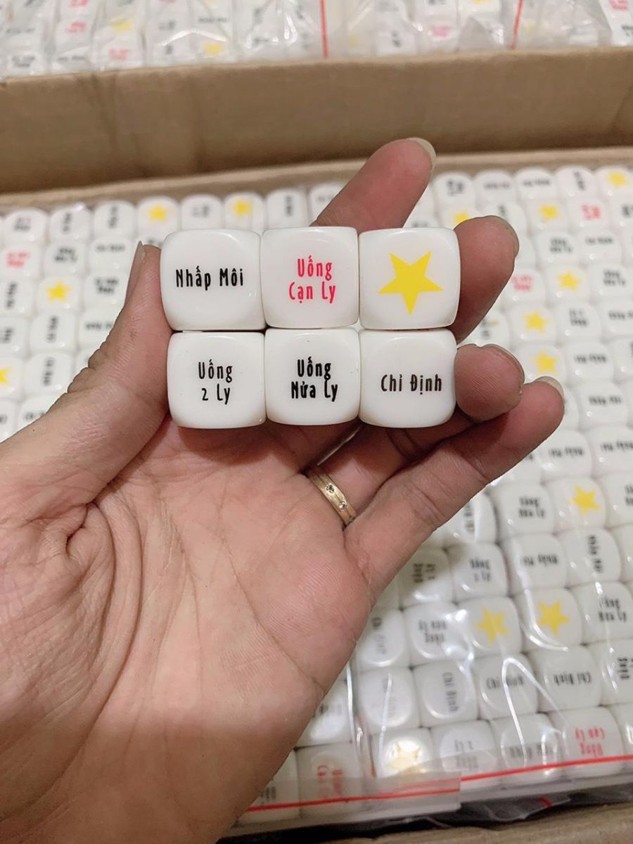 Dice beer, funny dice drinking dice