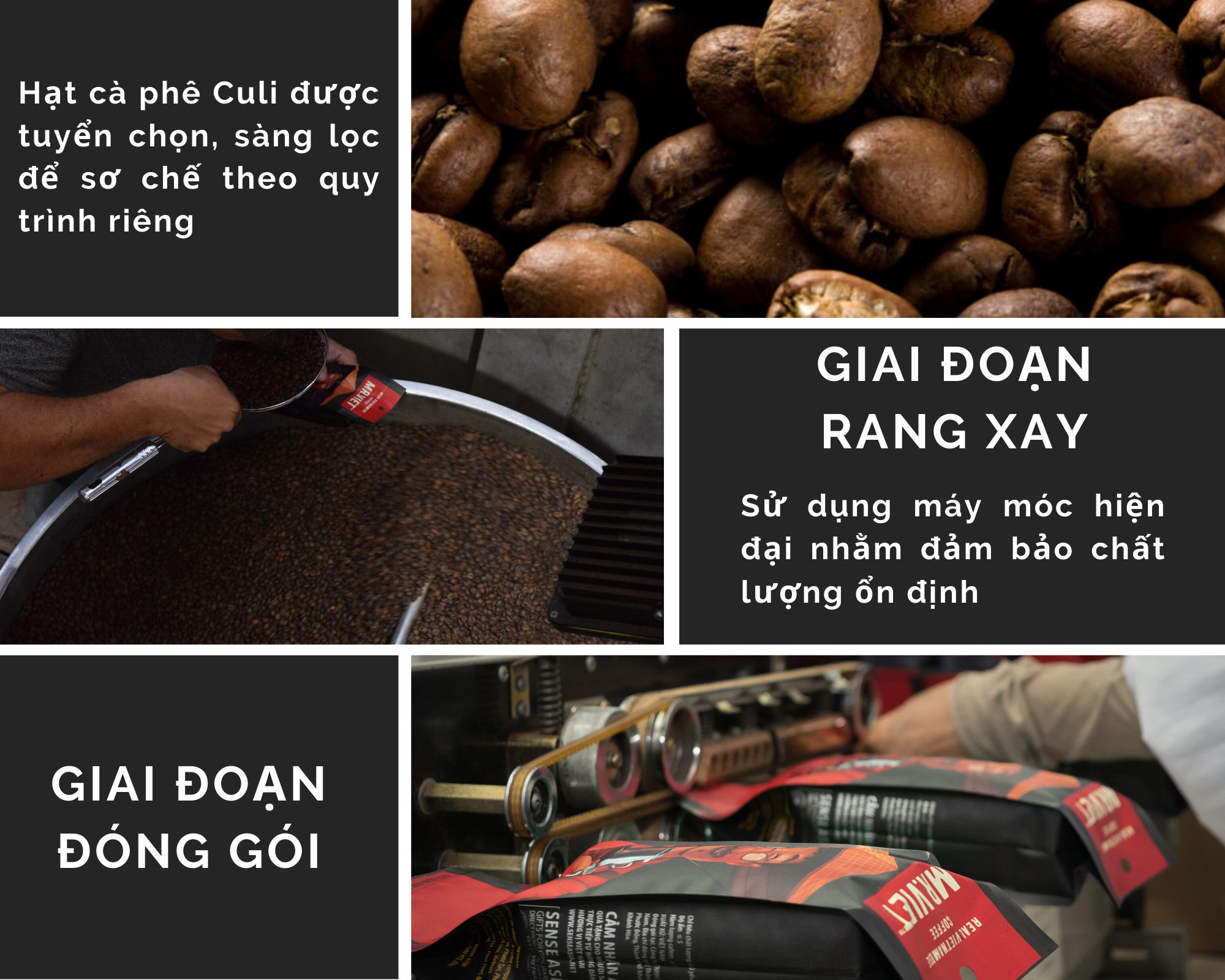 Cà Phê hạt rang  Culi Mr.Việt