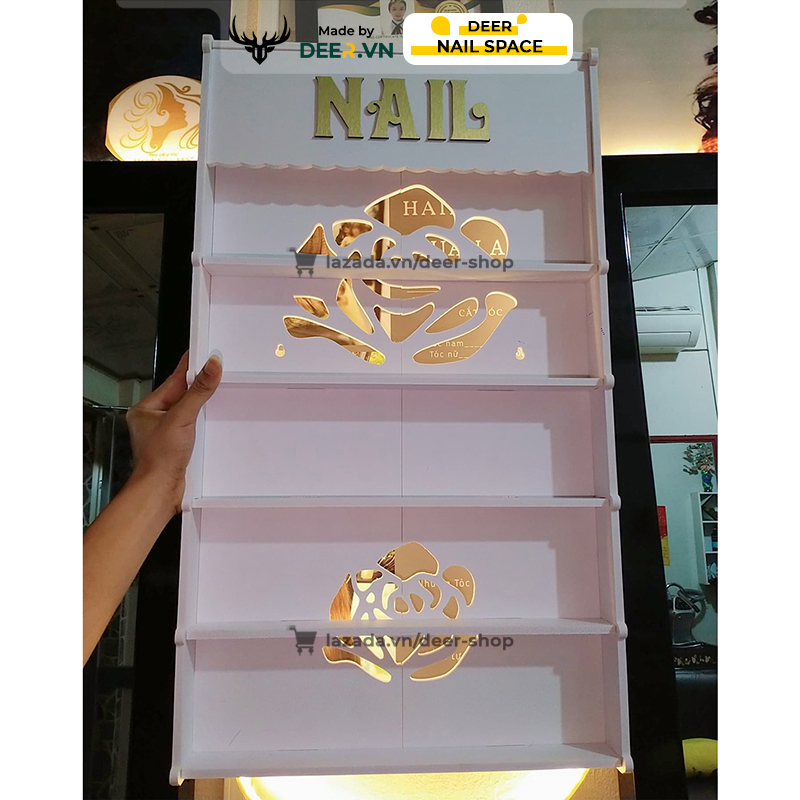DEER - Kệ Trưng Bày, Để Nước Sơn Treo Tường