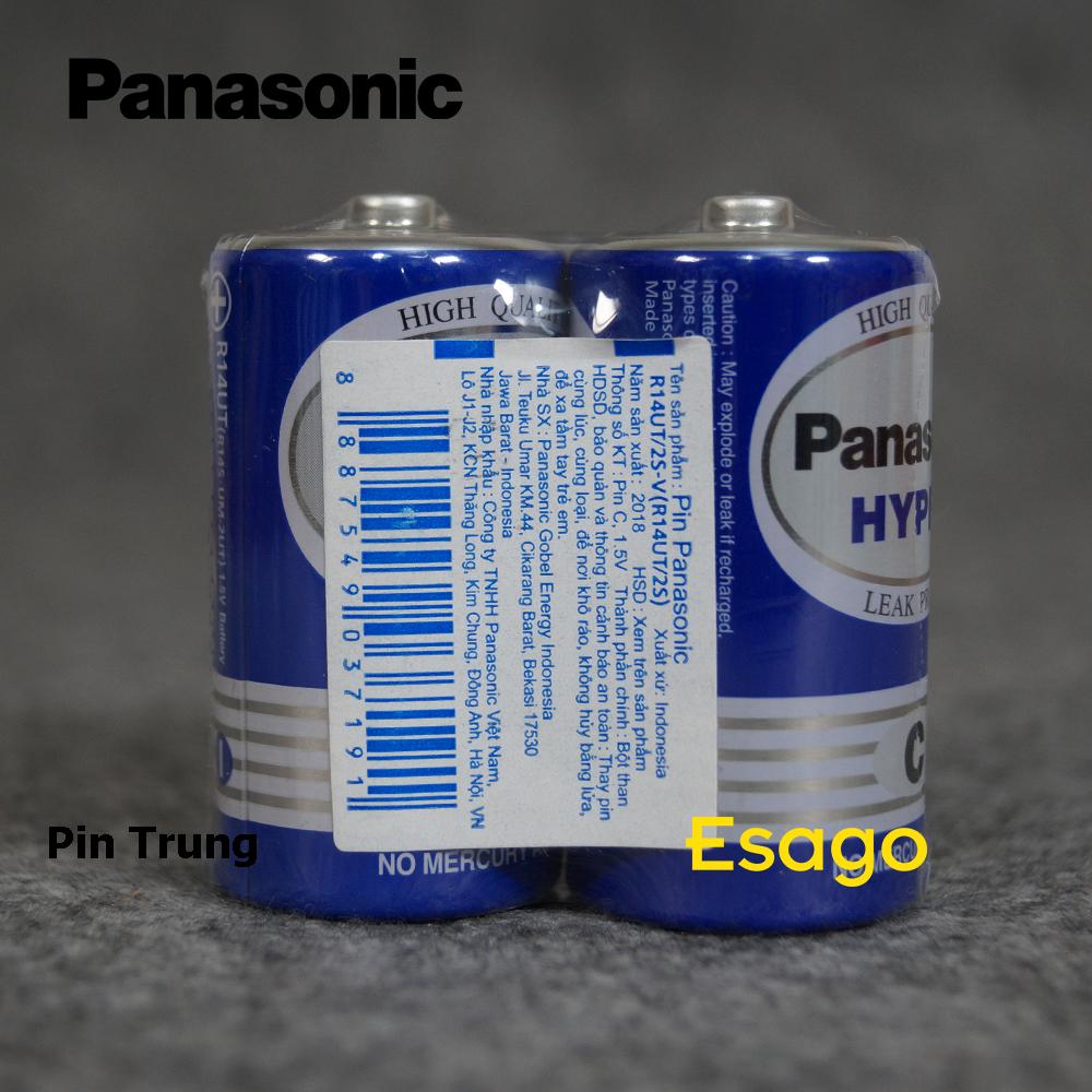 2 Viên Pin trung 1.5V Panasonic