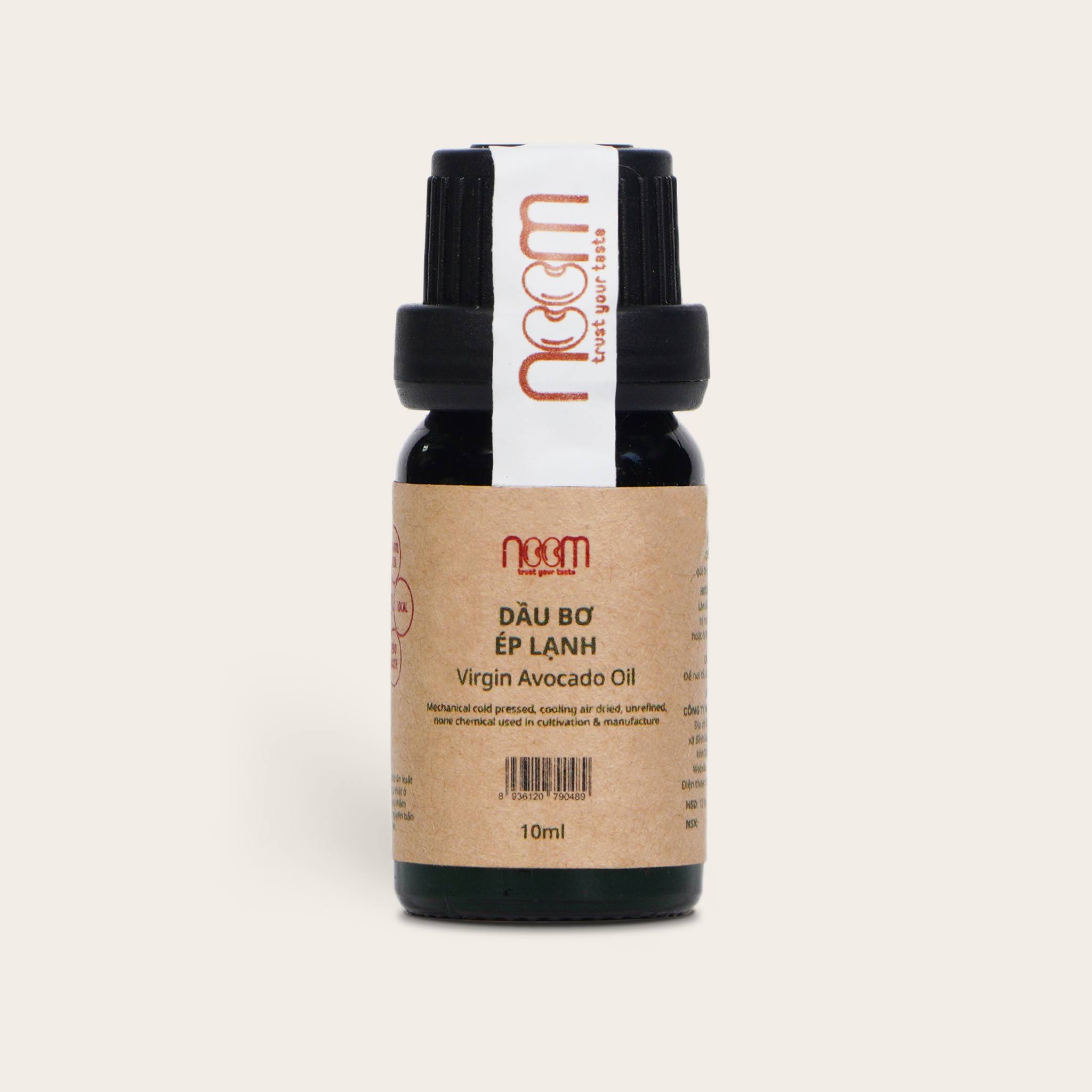Dầu Bơ Ép Lạnh Noom (10ml/ 30ml) – Virgin Avocado Oil Noom