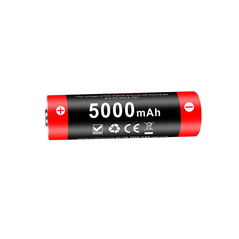 Pin sạc KLARUS 21700 dung lượng 5000mAh
