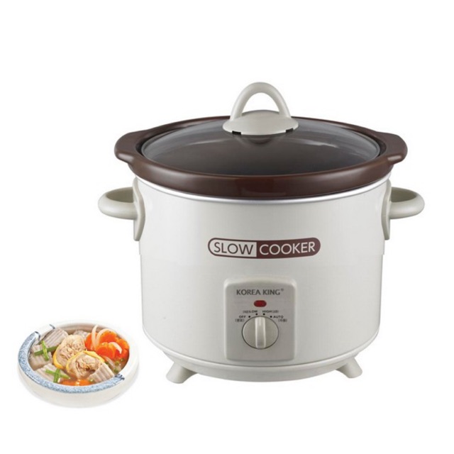 [HCM]Nồi nấu chậm Korea King 1.5L