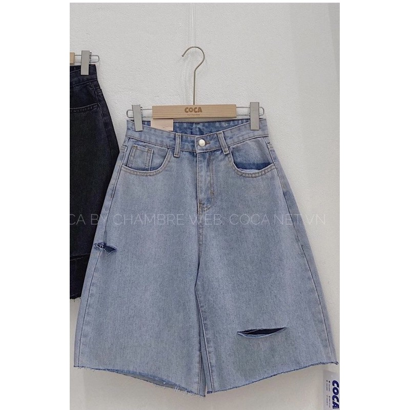 🔺QUẦN JEANS NGỐ ỐNG RỘNG RÁCH PT