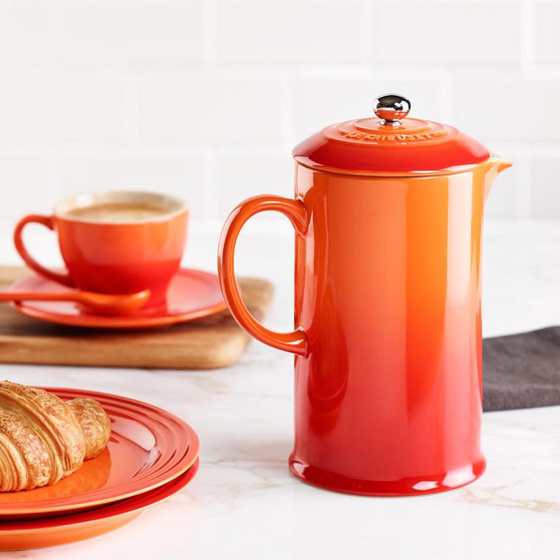 BÌNH PHA CÀ PHÊ LE CREUSET FRENCH PRESS, MÀU CAM