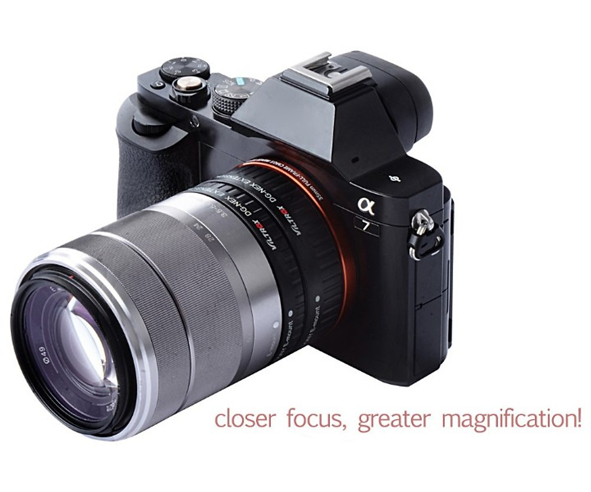 [HCM]Ống Macro Mở Rộng cho Sony E-mount A7 NEX7 A6000 Tự Động Lấy Nét