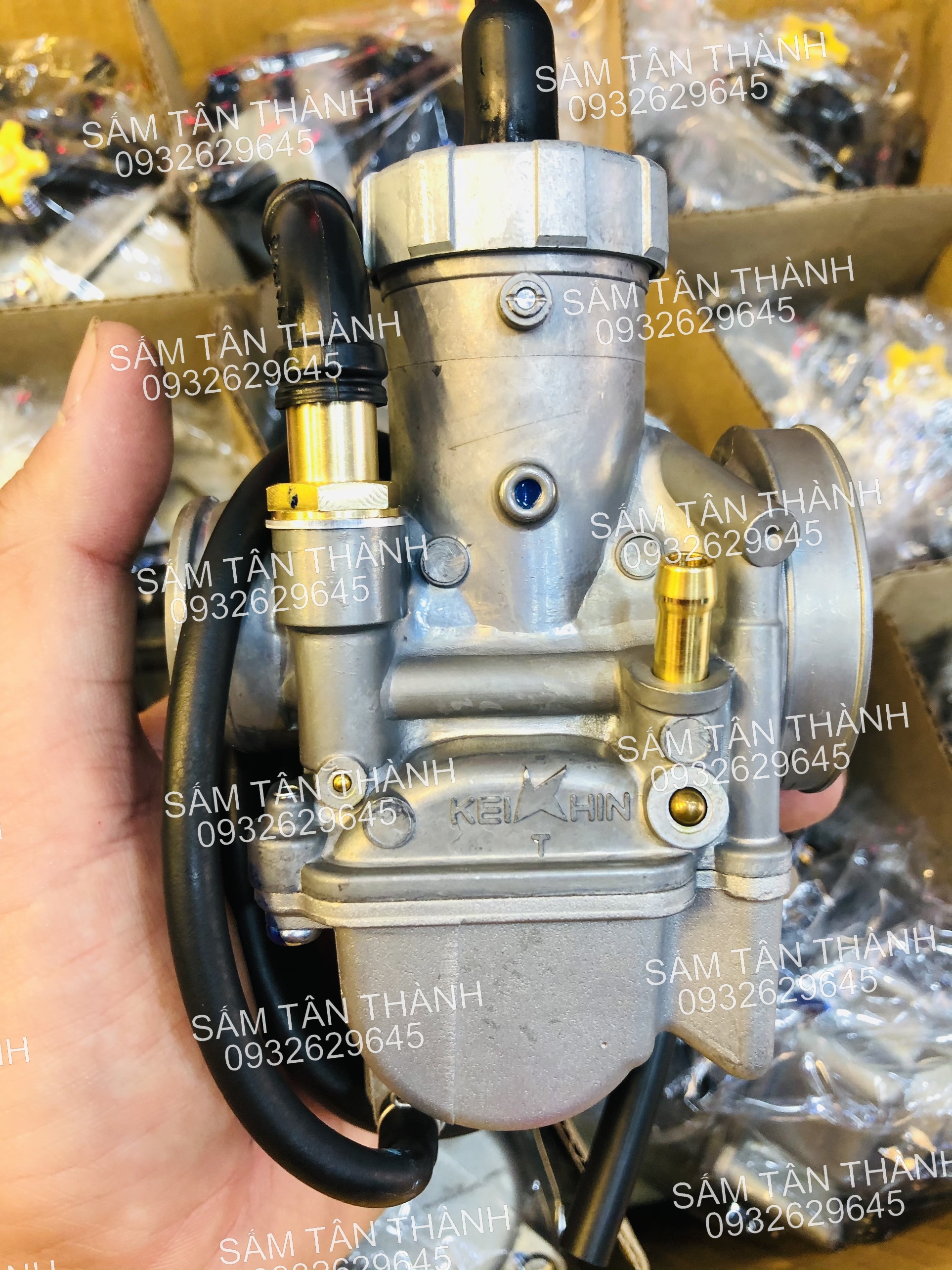 BÌNH XĂNG CON Bông Mai Vàng - Zin